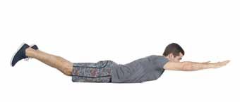 SWIMMERS This exercise helps strengthen your back body