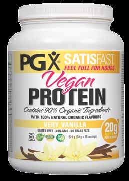 Start the PGX Weight L PGX Satisfast Whey, Vegan Protein and