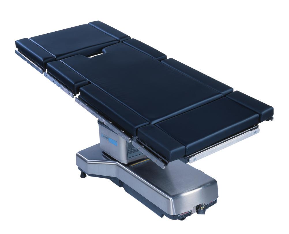 > Modular extensions create a 28" platform for bariatric patients > Easy to attach securely to the table > Full