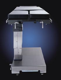 universal, electro-hydraulic operating table, is specially designed to provide complete and flexible positioning for today s