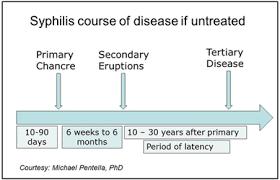 Stages of Syphilis Syphilis is Preventable and Treatable. - - Get smart. Get checked. Get treated.