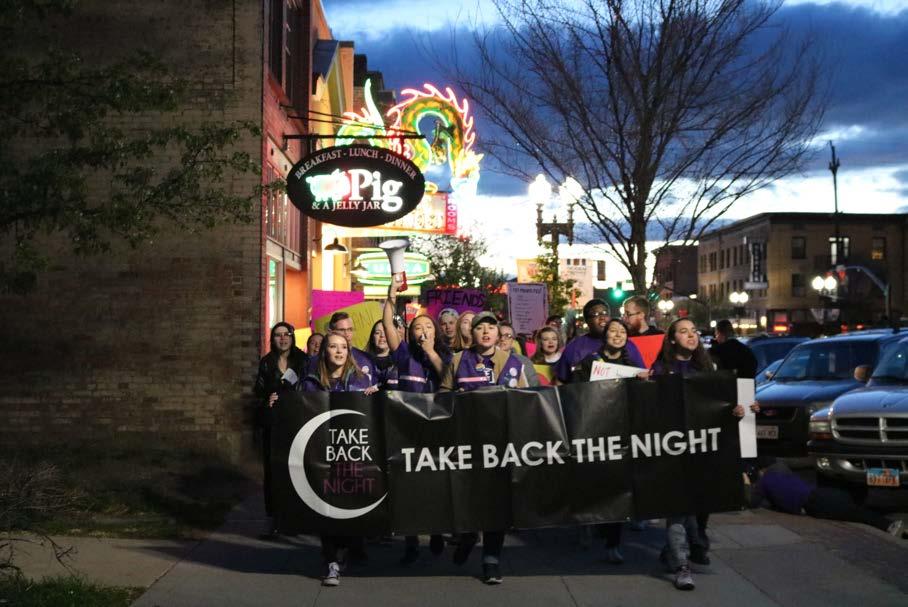 Women's Center Programs April 14, 2017 Take Back the Night Respect existence or expect resistance!