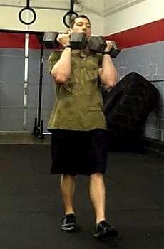 Rack / Front Carry Ultimate upper body finishers -carry weight in front of chest with