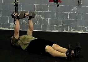 with shoulder blades retracted, abs tight, legs straight -keep palms facing in -drive the DB s up