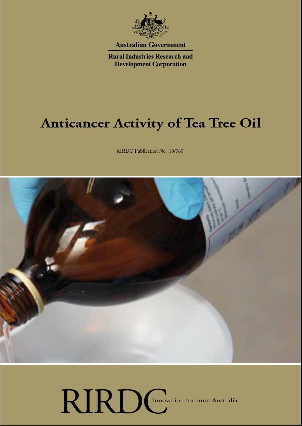 The Science So Far In 2010 Professor Manfred Beilharz and his team at The University of Western Australia conducted a preclinical trial and established that Tea Tree Oil (TTO) can significantly