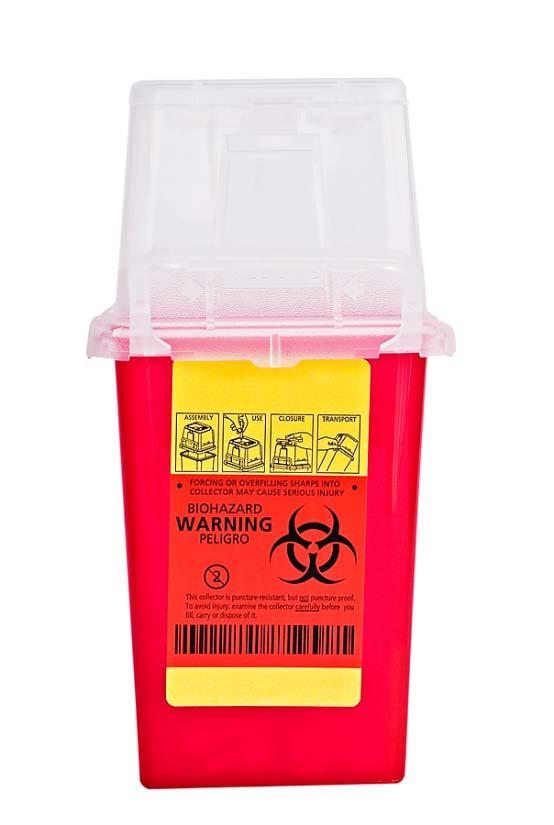 3 Exposure Control Plan Biohazard Warning Labels Biohazard warning labels must be placed on the following: Containers of regulated waste Containers used to store, transport or ship