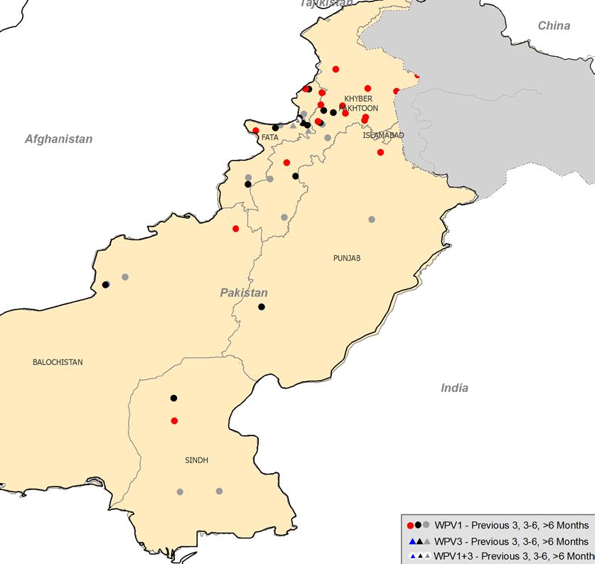 Pakistan Role of Underserved Migrants Pakistan: WPV cases Jan-Oct 2012 Bara, Khyber Agency