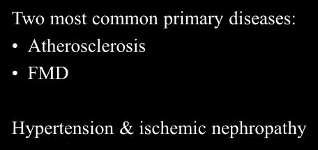 Renal Artery Stenosis Renal