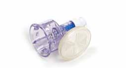 SmartSite vented vial access device SmartSite add-on bag access device Infusion sets Partners with Texium closed male luer for closed system access to drug vials.