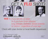 later that the vaccine then available "might not" do anything to protect the public against the prevalent flu