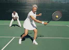 At Your Service: Tennis Tips for Older Players Fun and engaging, tennis can be played at any skill level and at any age well into one s retirement years.