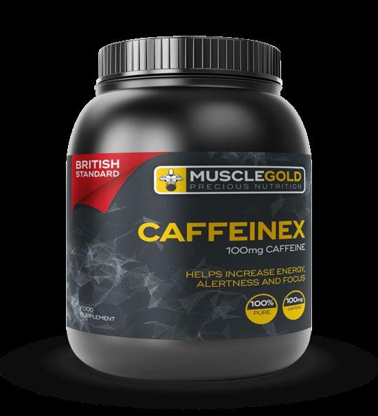 CAFFEINEX HELPS INCREASE ENERGY, ALERTNESS AND FOCUS 100% 100MG CAFFEINE Caffeine Anhydrous, Calcium Carbonate, Microcrystalline Cellulose, Silicon Dioxide, Magnesium