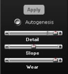 3 Deselect Autogenesis, and then click Apply. 4 The new proposal generates.