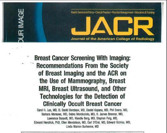 False Positive Biopsies in Ultrasound Screening Greater than with mammography Yet, US-guided core biopsy is: - Faster than stereotactic - Less invasive than excisional January 2010 Relative