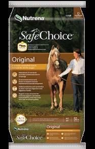 SafeChoice Original Pellets are a proven controlled starch formula for all life stages.