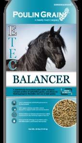 Equine: Poulin E-Tec Balancer, formerly known as MVP, a scientifically
