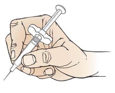 Throw away the needle cover in your household trash. There may be a small air bubble in the ORENCIA prefilled syringe barrel. You do not need to remove it.