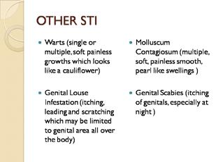 2 Transmission and prevention: Most of the time STI are commonly transmitted through sexual intercourse.