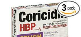 Coricidin Used to treat aches, pains, headaches,