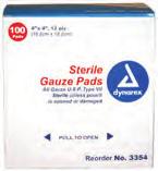 First Aid Gauze & Dressings Gauze Pads 4 X