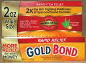 75 Ointments & Topicals Gold Bond