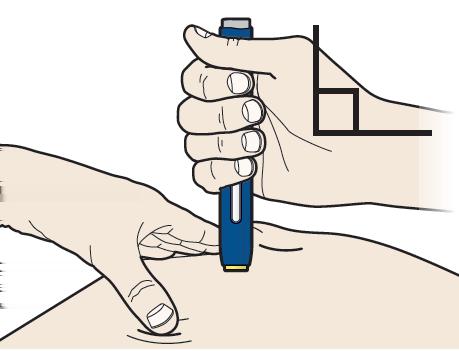 A Step 3: Inject Hold the stretch or pinch.