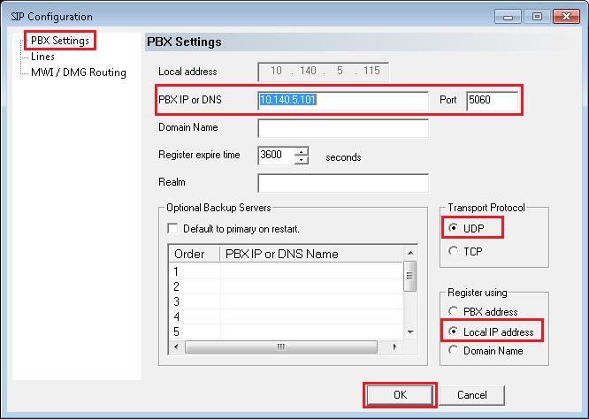 Configure the System Configuration Parameters This section describes the steps required to configure the System Configuration parameters on the DuVoice system. 1.