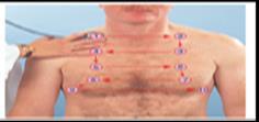 PERCUSSION Percuss for tone. Resonance is the percussion tone elicited over normal lung tissue. Percuss the apices above the clavicles.