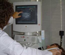 edu Thyroid US Diagnosis of thyroid nodules Measure and characterize nodules (cystic v.