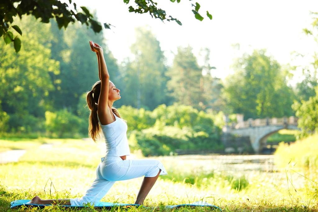6. Yoga Yoga practice is an excellent way to get back into our bodies and attain mental, physical and spiritual health. Yoga is advantageous in that it can be practiced in any environment.
