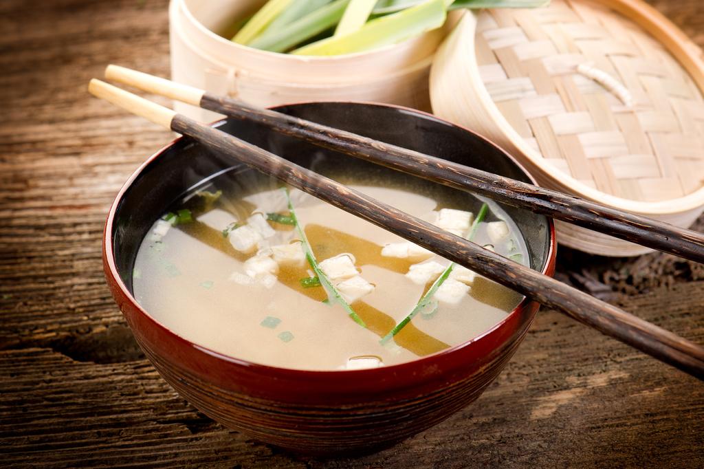 MISO SOUP FOR PREVENTION Try starting your family s day with a cup of miso soup to ward off winter illnesses.