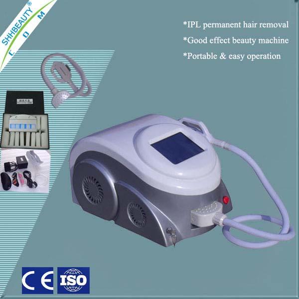 SH6.1 Portable IPL Beauty Equipment Function Hair removal Spots removal: fleck, Sunburn, age pigment,chloasma etc Eliminate the wrinkle, perfect and smooth Breast enhancing Spider vein dispelled.