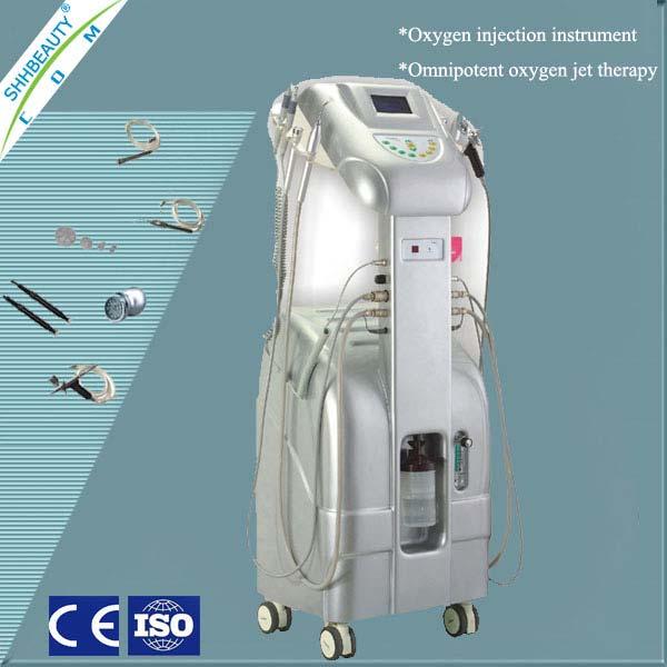 Oxygen Injestion Instrument G228A Omnipotent Oxygen Jet Therapy Machine Detailed Description, The omnipotent skin oxygen-injection instrument applies the workd's advanced PSA theory.