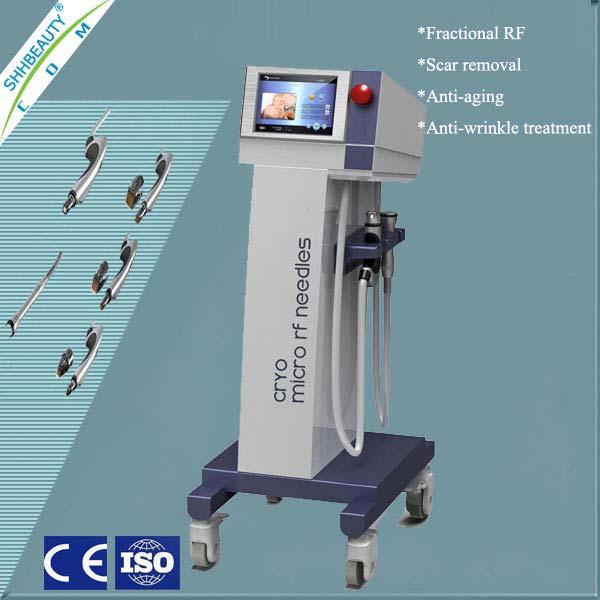 MR18-25 Cryolipolysis Microneedle Fractional RF Technical parameters: Power:<80W Output frequency:1.
