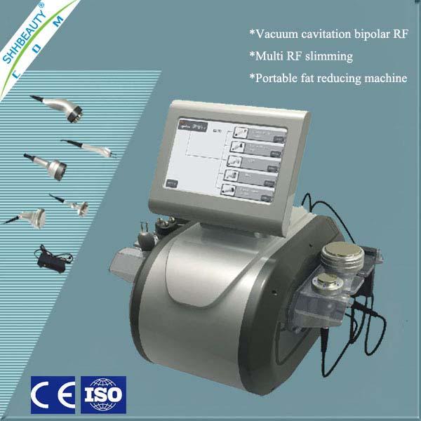 RU+5 Multipolar RF Vacuum Cavitation Slimming Machine Specification Output Strong sound waves: 40KHz/1MHz; Output RF: