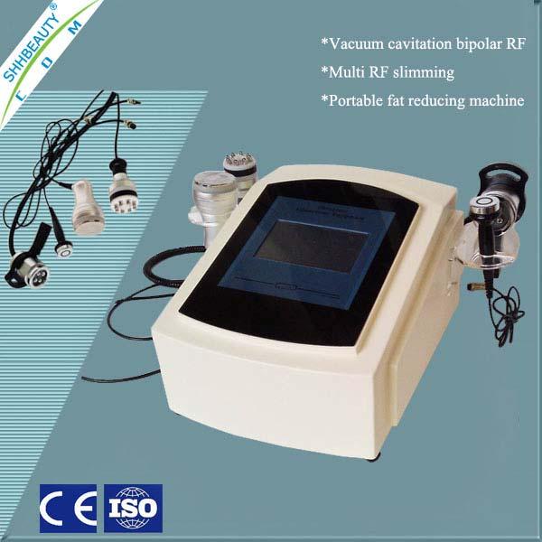 SH2.8 Mini Cavitation Vacuum Bipolar RF Multi RF RF Slimming Machine SPECIFICATION Type: RF+Cavitation+Vacuum Handle: Cavitation+Vacuum RF+Body