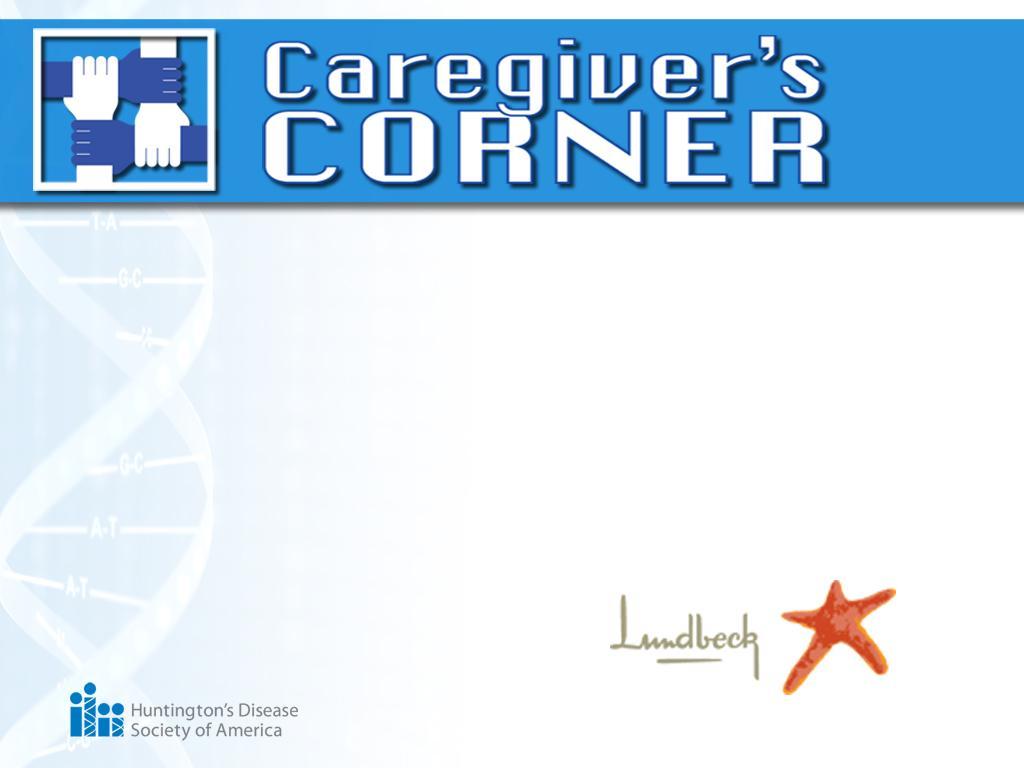 HDSA welcomes you to Caregiver s