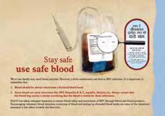 Instructions have been issued by NACO; to the respective SACS to set up a Blood Storage Centre in these districts till the new blood banks become operational.