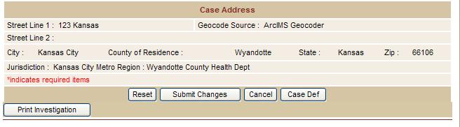 1 Case Reporting Tab The Case Reporting tab allows you to make changes to the disease event, case classification, the name of the patient, and other information directly
