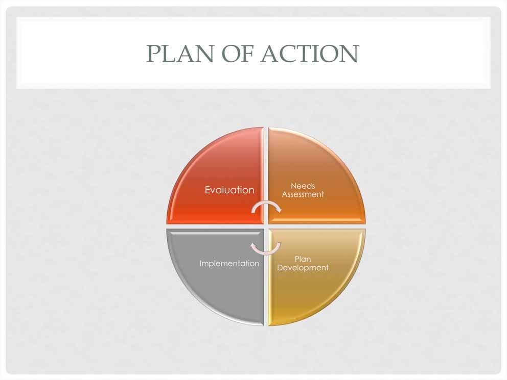 PLAN OF ACTION Evaluation Needs