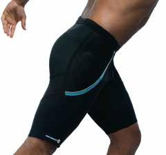 Compression Pro Tights 7713 Polyester, Spandex, EVA pads Compression tights with integrated protective padding for the