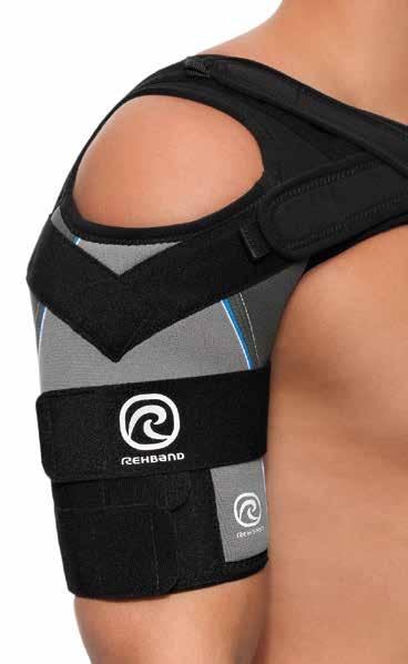 A basic pain relieving support that provides warmth in the shoulder, chest and neck.