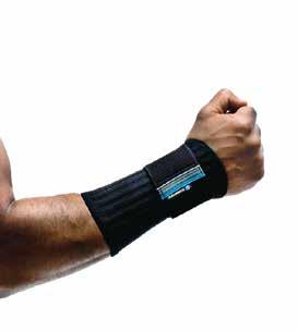 BRACES & SUPPORTS WRISTS Protection Basic Wrist Support 7910 SBR/Neoprene 1,5mm Basic thermal support designed to improve the blood circulation and to prevent mild stretches in the hand or forearm.