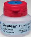3x 1 g IPS Empress Esthetic Wash Paste neutral Subsequently, the reduced restorations are individually characterized using the 5 Standard Wash Pastes.