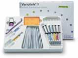 Variolink Veneer Purely light-curing luting composite in 7 "Value" shades for the adhesive cementation of
