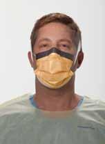 N95 Respirators and Surgical Masks Polyurethane headband Two levels of fluid protection KIMBERLY-CLARK * Respirators Code Description Color Size Eaches/Cartons Total/Case 62126 KIMBERLY-CLARK * PFR95