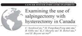 17, 0.73 Bilateral salpingectomy: OR= 0.
