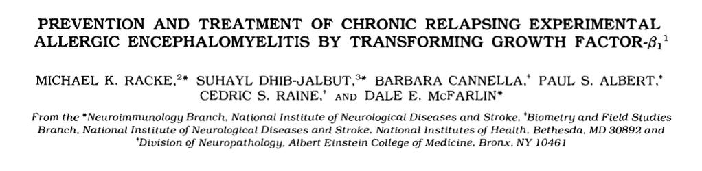 6/18/215 My first paper in 1991 Transforming growth factor-beta Worked on transforming growth factor (TGF)-beta as treatment for