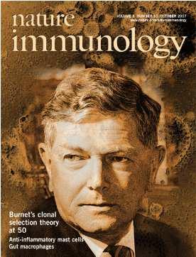 11 Immune Surveillance of Tumours Sir Macfarlane Burnet, 1964 in animals,, inheritable genetic changes must be common in somatic cells and a proportion of these changes will represent a step toward