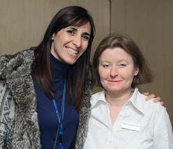 Manager and Project Manager Malgorzata Szott-Emus (right).